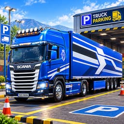 Euro Truck Parking Game
