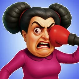 Crazy Aunty: Slap &amp; Punch
