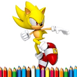 Sonic Coloring Book