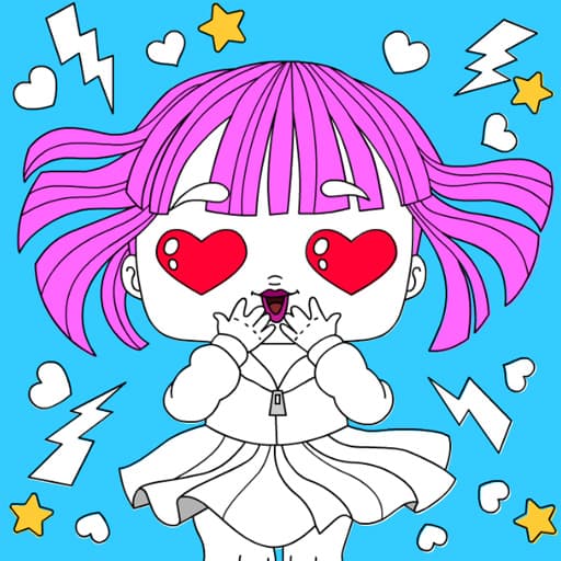 Popsy Surprise Valentines Day Coloring