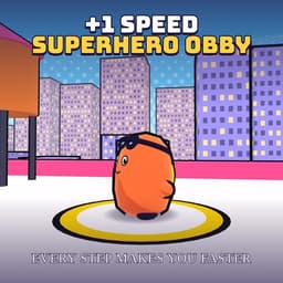 +1 Speed Superhero Obby